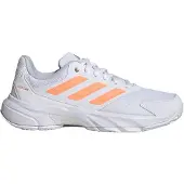 Adidas Tennisschuh PERFORMANCE "COURTJAM CONTROL 3", Damen, Gr. 40,5, cloud weiß, beam orange, crystal weiß, Synthetik, Textil, Schuhe Tennisschuh, für Hartcourt, All-Court