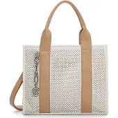 Suri Frey Shopper "Shopper SFY Lilly", Damen, Gr. B/H/T: 31cm x 25cm x 12cm 0, beige (ecru 320), Polyester, Taschen Shopper