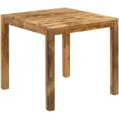 Syfax Esstisch Massivholz Mango 82x80x76 cm