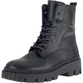 Gabor Damenschuhe Stiefel Schnürstiefel Schwarz Freizeit