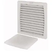 Eaton 167291 Filterlüfter, Luftmenge freiblasend 256/292 m3/h, Ausschnitt 223 x 223 mm, Schutzart IP54 E-FAN5