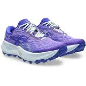 Asics Laufschuhe Trabuco 14 blau, violett, weiß für Damen und Unisex