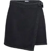 Object Denim Wickelrock Schwarz 38