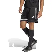 Adidas Trainingsshorts PERFORMANCE "SQUA25 SHO M", Herren, Gr. XXL, N-Gr, schwarz-weiß (schwarz, schwarz, weiß, normal, gr.), Obermaterial: 100% Polyester, Hosen Trainingsshorts