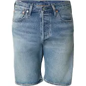 Levi's für Herren. 36512-0281 Jeansshorts 501 Original, hellblau (31/9), Lässig, Baumwolle, Denim