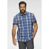 Man'S World Mans World Kurzarmhemd mit Print und Stickerei