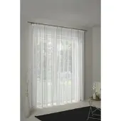 Wirth Vorhang "Chloé" Gr. 1, grau, B:300cm H:120cm, Polyester, Gardinen, Vorhang, Store