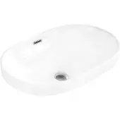Mexen Viki Waschbecken zum Einbau in die Arbeitsplatte 61 x 40 cm, weiß - 25356100