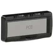 Pce 9006510s Klappfenster 10TE IP44/IP54 (schwarz)