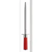 Friedr. Dick Dick Red Spirit Wetzstahl, Messerschleifer für geschmeidiges Nachschärfen und Abziehen, Klingenlänge: 25 cm