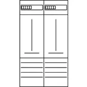 Eaton 230794 Zählerfeld, 2-feldrig, vorbereitet, Version Z26A1054 ZSD-Z26A1054