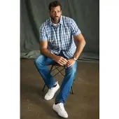 Man'S World Mans World Kurzarmhemd mit Brusttaschen
