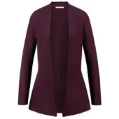 Peter Hahn Strickjacke aus 100% SUPIMA-Baumwolle lila