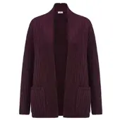 Peter Hahn Strickjacke rot