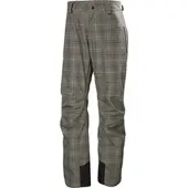 Helly Hansen Men's Legendary Insulated Ski Pants pebble broxburn plaid aop (757) S