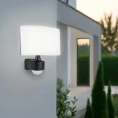 Longlife LED LED Außenstrahler 30W 4000K anthrazit mit Bewegungsmelder