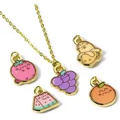 The Carat Shop Pusheen Fruits Halsschmuck