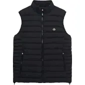 Superdry für Herren. M5012341A Fuji Lite Padded Vest schwarz (S), Lässig, Nachhaltig, Recyceltes Nylon