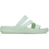 Crocs Getaway Strappy Damen Komfort-Pantoletten Mintgrün (Mint Tint), 209587-3YF