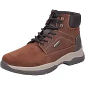 Rieker Schnürstiefel - Braun Leder