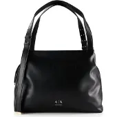 Armani Exchange für Damen. XW002603AF19902UC001 Alice Handtasche schwarz (OSFA), Lässig, Polyurethan