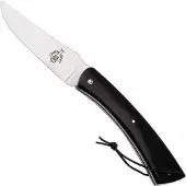 Laguiole En Aubrac Camembert CAM-SPL-EBW Ebony Wood, Spiral Spring, Taschenmesser