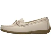 Gabor Damen Mokassins, Leder, beige, 2,5 cm Absatz, lose Einlage, gepolsterte Decksohle