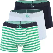 Calvin Klein Underwear Trunk "Trunk 3PK" Packung, 3er-Pack, Körpernahe Passform mit elastischem Bund