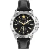 Versace Uhr Herren V‑Sport Chrono Schwarz/Silber VEKIA0125