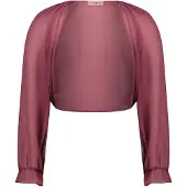 Vera Mont Bolerojacke "Bolero-Jacke mit gekräuseltem Ausschnitt", Damen, Gr. 30, rosa (sweet bloom), Obermaterial: 100% Polyester Pol. recyc.., Jacken Bolerojacke