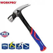 Workpro Einteiliger Zimmermannshammer 560g