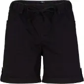 Bonprix Bermudas "Baumwoll-Bermuda mit Gummibund" aus Baumwolle und Elasthan, lockere Passform