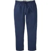 Bonprix Chinohose aus Leinen, mit Bändchen zur Weitenanpassung, relaxed fit