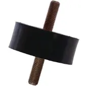 Aircraft Gummischwingelement SE 3 (70x38mm beidseitiges Gewinde M10)