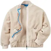 Passenger - Women's Lucia Recycled Sherpa Fleece - Fleecejacke Gr XS beige