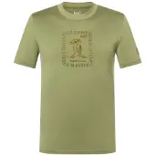 Super.natural - Palm Island Bio Jersey Tee - Merinoshirt Gr XXL oliv