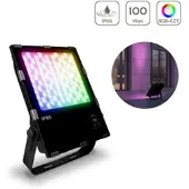 MiBoxer DMX RGB+CCT LED Außenstrahler 100W IP65 D5-G100 mit DMX512/RDM