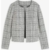 Bonprix Strickjacke 1 lockere Passform, strukturierte Strickart, eleganter Stil