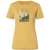 Super.natural - Women's Summer Gondola Tee - Merinoshirt Gr L sahara / various