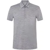 Super.natural Zip Regular Fit Kurzarm-poloshirt