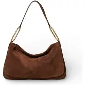 Twinset für Damen. 261TD8560 Große braune Liliane-Tasche (OSFA), Lässig, Leder