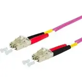 METZ CONNECT OpDAT Patchkabel LC-D/LC-D OM4, 9,0 m