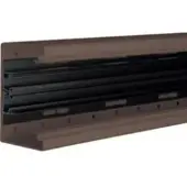 Hager BR8513018014 Brüstungskanal-UT C-Profil BR 85x130 br - 2 Meter