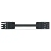 Wago 771-9994/006-601 konfektionierte Verbindungsleitung,Eca,Buchse Stecker,schwarz 7719994006601
