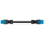 Wago 891-8385/066-601 konfektionierte Verbindungsleitung,Cca,Buchse Stecker,blau 8918385066601