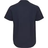 !Solid Kurzarmhemd SOLID "Kurzarmhemd SDAllan", Herren, Gr. M, N-Gr, blau (insignia blau), Obermaterial: 58% Leinen LI. 42% Viskose CV., Hemden Kurzarmhemd