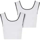 Urban Classics T-Shirt "Ladies Contrast Cropped Top" 1 Stk.