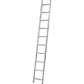 KRAUSE-Werk Anlegeleiter "CORDA", silber (silberfarben), B:35cm H:225cm, Aluminium, Leitern, Anlegeleiter