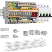 ABN ABNPK01012 Sekundärverdrahtung TAB LEW Zählertafel ohne Sicherung und Prüfklemme