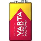 Varta Longlife Max Power 9V Batterie